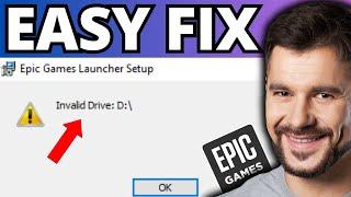 Fix Invalid Drive When Installing Epic Games - Full Guide