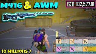 Play with non legendary M416 but AWM is so Op | PUBG METRO ROYALE