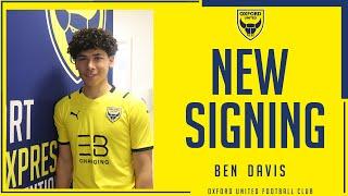 Ben Davis signs for Oxford United