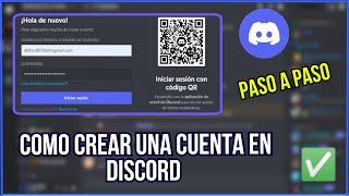 Como crear una cuenta de discord (2021) 