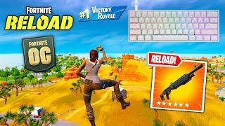 62 Elimination LARA CROFT Solo Vs Squads Reload "Zero Build" Gameplay Wins (Fortnite RELOAD Handcam)