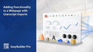 Weintek EasyBuilder Pro tutorial - 75. Adding Functionality to a Webpage with Userscript Imports