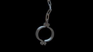 Handcuffs Chain Animated | 3D Model