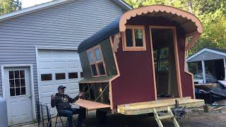 The Outside Vardo Look is Almost Complete...Gypsy Wagon...Ep 11