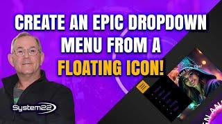 Divi Theme Masterclass: Create Epic Dropdown Menus from a Floating Icon!