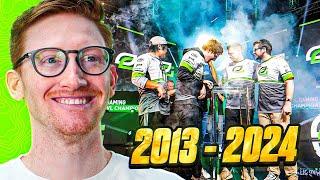 Scump REACTS to every COD Champs Winning Moment! (2013-2024)