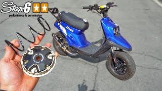 SCOOTER CVT TUNING 70cc ZUMA | STAGE 6 Minarelli