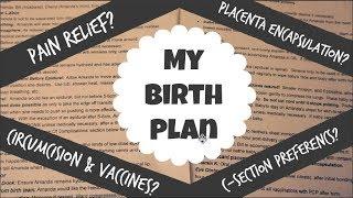 My Birth Plan | Birth Choices Part 2