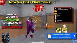 OB47 | Auto headshot config file free fire aimbot+aimlock| Headshot config file free fire max!