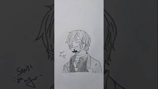 Drawing of Sanji in easy way #drawing #viralshort #arthive