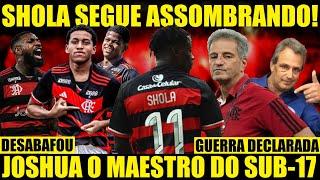 SHOLA EM BREVE NOS PROFISSIONAIS! JOSHUA GARÇOM VIP! GERSON DESABAFA! GUERRA: LANDIM x BAP! FLAMENGO