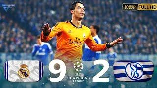 Real Madrid vs Schalke 04 (9-2 agg) UCL 2013-2014 / Round of 16 / 1,2 Leg / All Goals & Highlights