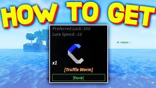 How To GET TRUFFLE WORMS in FISCH! Roblox Fish