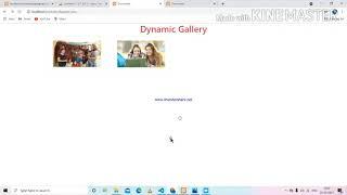 How to create Dynamic Gallery in php with pop-up modal