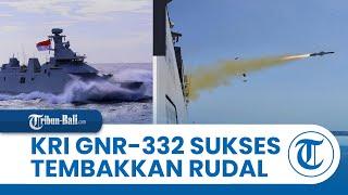 Detik-detik KRI I Gusti Ngurah Rai-332 Tembakkan Rudal Exocet MM40 Block 3, Target Hancur Lebur