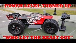 ARRMA KRATON 6S v.4 PUNCH LEVEL TURNED UP "Who Let The Beast Out?"