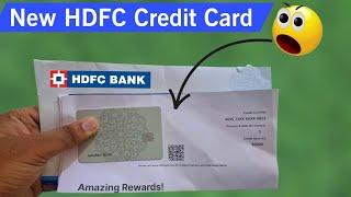 Fear Not! New HDFC Credit Card Unboxing Experience !