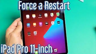 iPad Pro 11in: How to Force a Restart (Forced Restart)