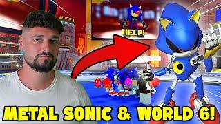 How To Find Metal Sonic, Chemical Plant Zone & Stealth Sonic Skin In NEW Sonic Speed Sim Update!