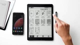 10.3" E-Ink Android Tablet & eReader with stylus - Geniatech KloudNote