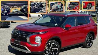 Mitsubishi Outlander SEL - 2024 Red Diamond - Real life walkaround!