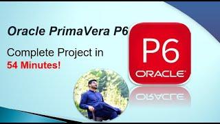 Complete House Construction Schedule in PrimaVera P6  in 54 minutes || Project Management