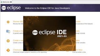 Create your first Java project with Eclipse 2021