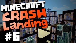 Minecraft Crash Landing #6 "Steves Factory Manager Auto Sieving System"