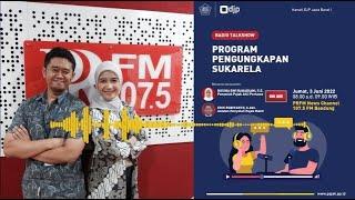 Bincang Program Pengungkapan Sukarela (PPS) - Talkshow Radio PRFM 107,5 News Channel Bandung