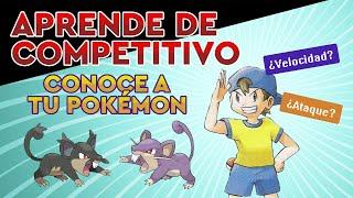 APRENDE COMPETITIVO PARTE 1: "CONOCE A TU POKÉMON"