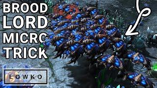 StarCraft 2: Serral Plays The BROOD LORD Micro Trick! (Cure vs Serral)