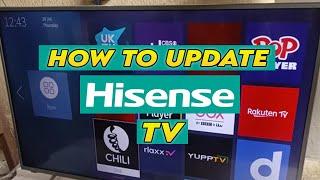 Hisense TV: How to Update