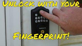 AKAGear DS10 Pro Fingerprint Keyless Entry Door Lock, Smart Lock with Autolocking features!