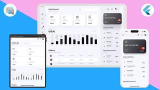 Flutter Responsive Dashboard | Flutter Web App Responsive Design Tutorial