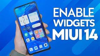 Install MIUI 14 Widgets, Super Folder on ANY Xiaomi and Redmi