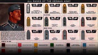 All ranks of the German Nazi army