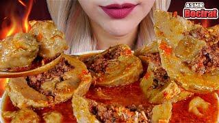 GILA️ASMR BOCIRAT BERANAK CABE  DAGING TETELAN PEDAS BAKSO URAT TULANG RANGU, JUMBO MEATBALL