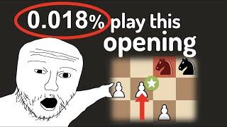 Super Rare Opening... But It's Actually Good | Chess Opening