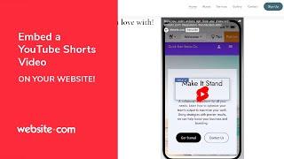 How To Add a YouTube Shorts Video On Your Website Using Embed Code