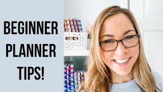 10 Tips for Planner Beginners / How to Organize Your Planner to Make it Work for You - & STICK to it