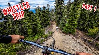 330lb Mountain Biker Visits The Best Bike Park On Earth - Whistler Trip Part 1
