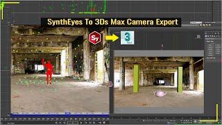 3D Camera Tracking With Syntheyes 3DS Max Tutorial | SynthEyes To 3DS Max Camera Export