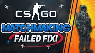 How to Fix Matchmaking Failed Error in CSGO -  [2024]