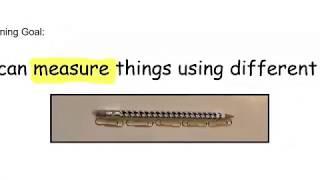 Measurement 1- Non-standard units