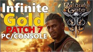 Infinite Gold Glitch, Baldur's Gate 3 Patch 7 -  Works for PC/Console! 