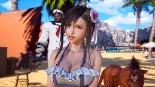 TIFA AND AERITH IN THEIR SWIMSUITS  - FINAL FANTASY VII REBIRTH | PS5