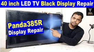 40 inch led tv no display | panda 40 inch led tv panel repair #ledtv