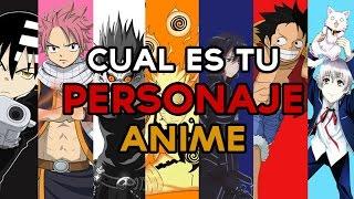 ¿Qué personaje de Anime eres? | Test Divertidos