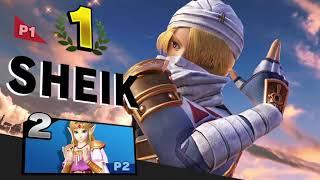 Super Smash Bros. Ultimate - Sheik Victory Poses (Brawl Victory Theme)