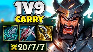 WATCH AND LEARN HOW TO HARD CARRY WITH TRYNDAMERE